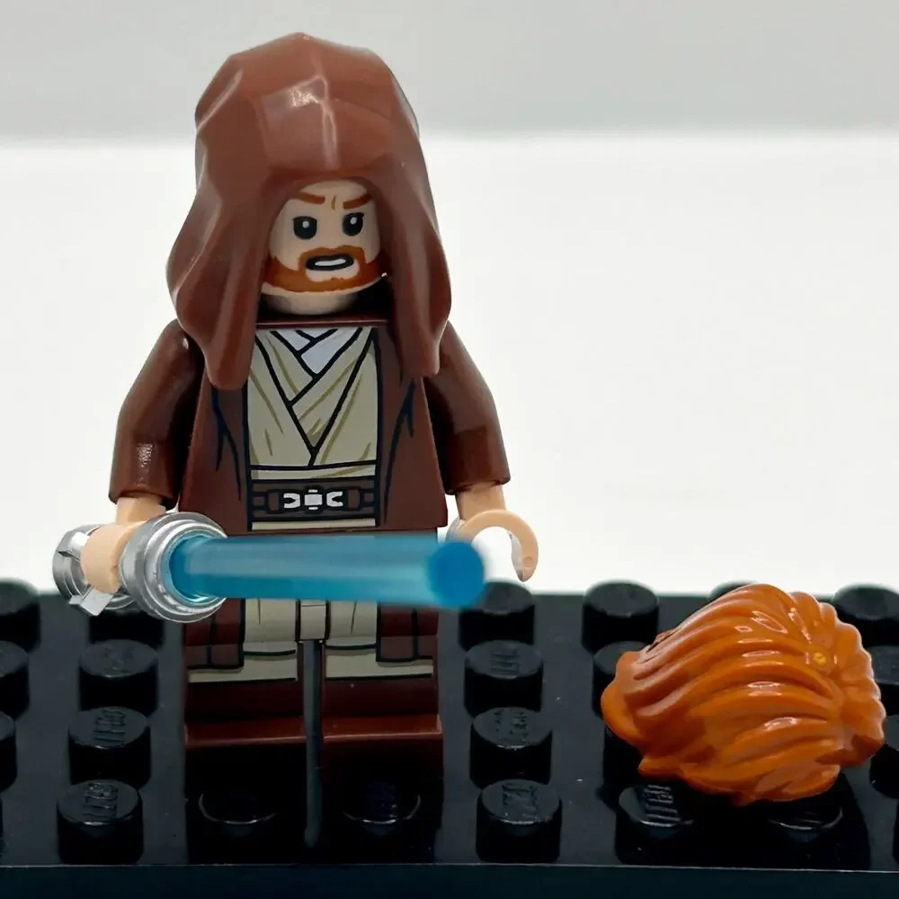 Obi Wan Kenobi - LEGO Star Wars Jedi Pilot Minifigure (Set 75333) Episode II NEW